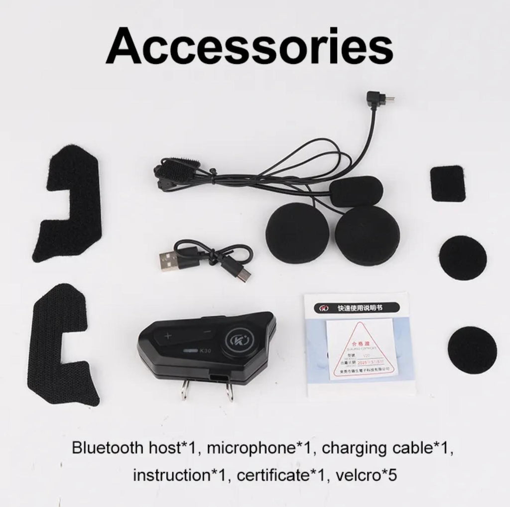 Intercomunicador para Motos K30