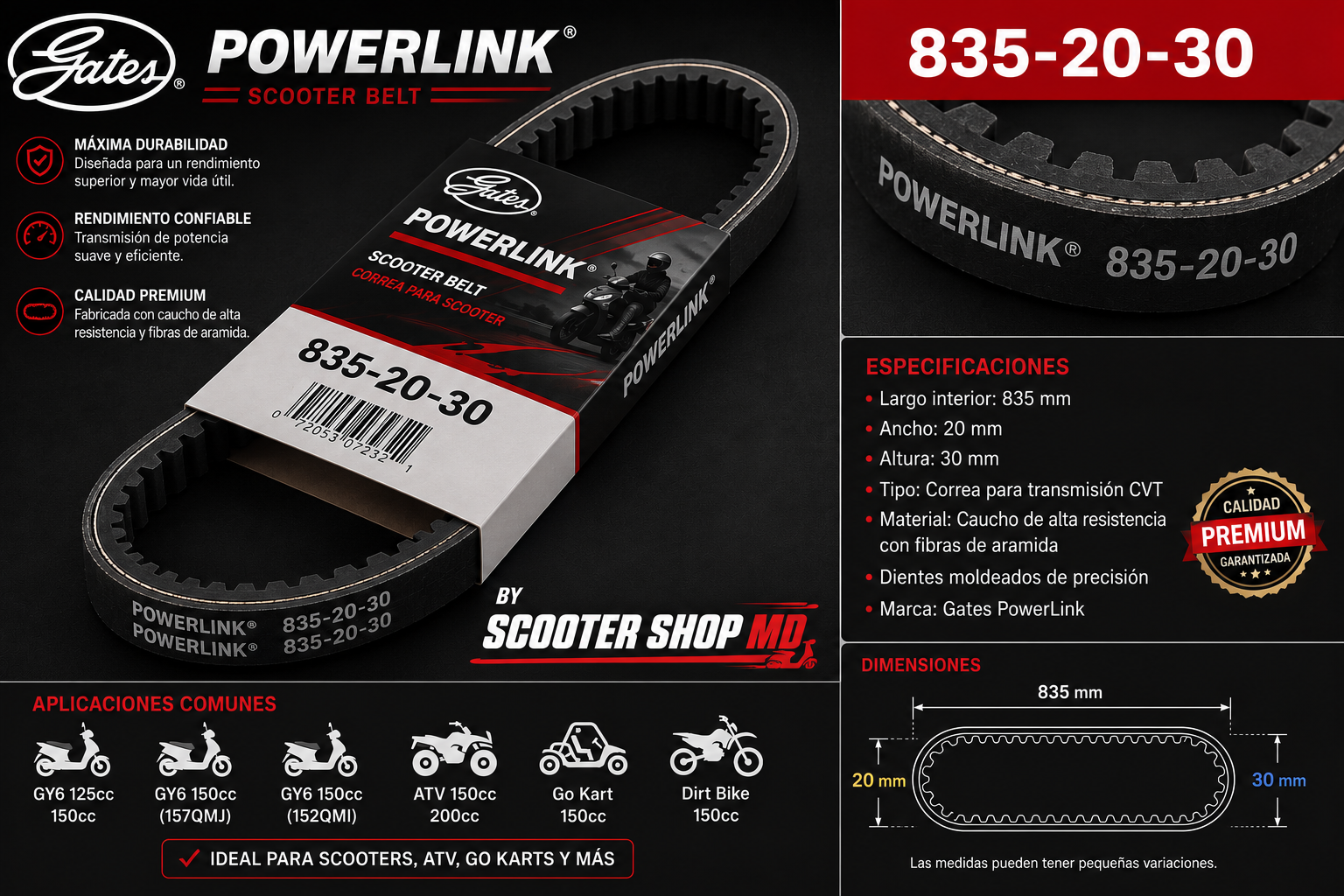 Belt 835-20-30