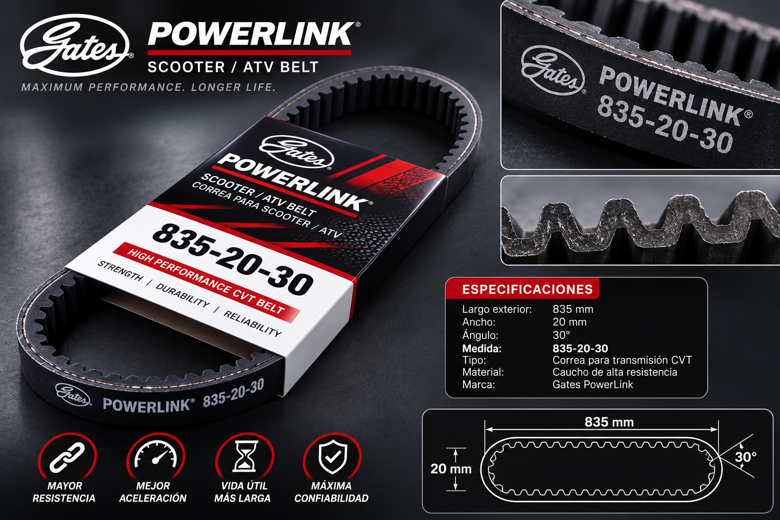 Belt 835-20-30